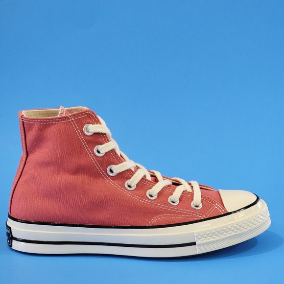 Converse Chuck 70 Hi Terracotta Pink Canvas Sneakers 170790C NWT - Picture 2 of 6